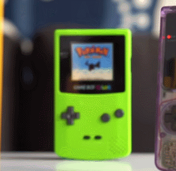 Game Boy Color Homescreen - GIF - Imgur