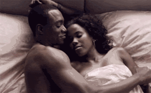 Couple In Bed GIF