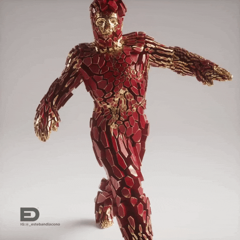 Animation 3D GIF by Esteban Diácono