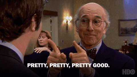 Not Bad Season 5 GIF by Curb Your Enthusiasm - Find & Share on GIPHY