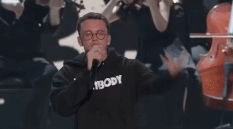 Logic with a message at the MTV VMA's 2017