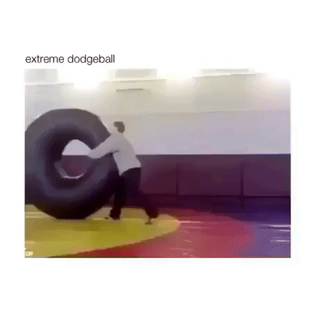 Extreme Dodgeball in funny gifs