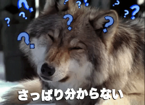 #japan
#confused
#wolf
#question mark