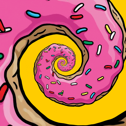 Simpsons app donuts