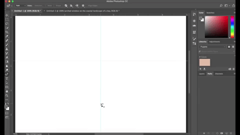 Photoshop Curvature Pen Tool