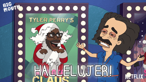Tyler Perry Christmas GIF by NETFLIX