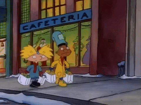 Hey arnold nick splat gif - find & share on giphy