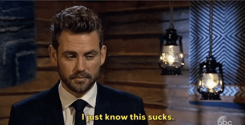 I Just Know This Sucks Episode 11 GIF by The Bachelor - Find & Share on GIPHY