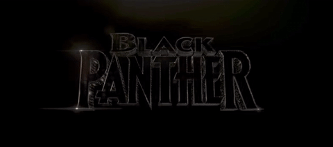 Image result for black panther logo gif