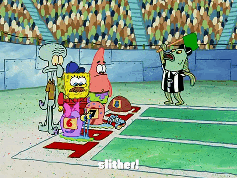 Season 3 The Great Snail Race GIF by SpongeBob SquarePants