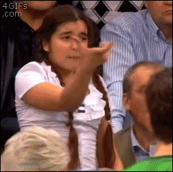 The reaction tho in funny gifs