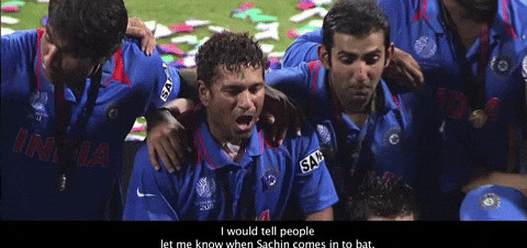 Sachin Tendulkar India GIF by bypriyashah