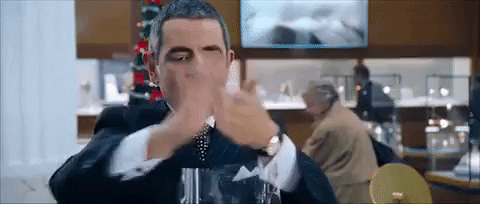 Smelling Rowan Atkinson GIF - Find & Share on GIPHY