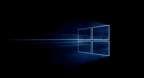 logotipo do Windows 10 mudando de cor