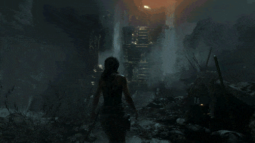 Tomb Raider entrando a unas ruinas arqueológicas en uno de los videojuegos.- Blog Hola Telcel