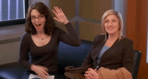 High Five 30 Rock GIF by CraveTV