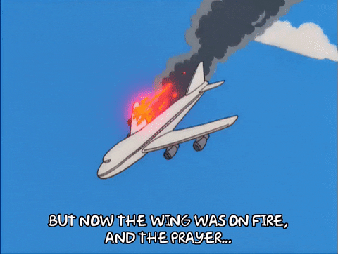 Fiery Plane Crash GIFs - Find & Share on GIPHY