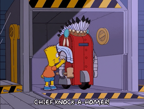 Bart Simpson Robot GIF - Find & Share on GIPHY
