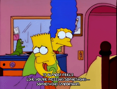 Bart Simpson Missing The Point GIF - Find & Share on GIPHY