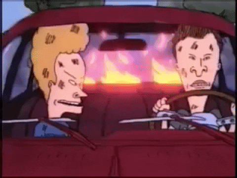 beavis and butthead fire beavis and butthead fire