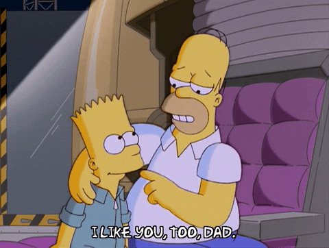 Homer Simpson Hug GIF - Find & Share on GIPHY