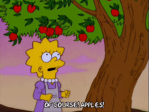 Of course! Apples!