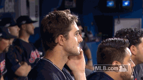 Nervous Cleveland Indians GIF by MLB - Find & Share on GIPHY