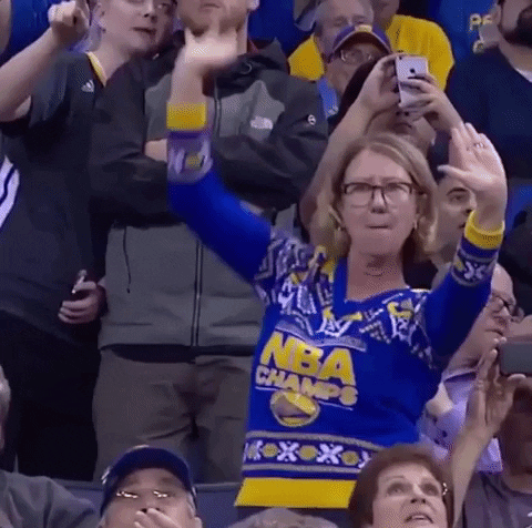 Golden State Warriors Dancing GIF by NBA - Find & Share on GIPHY