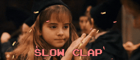 hermione slow clapping