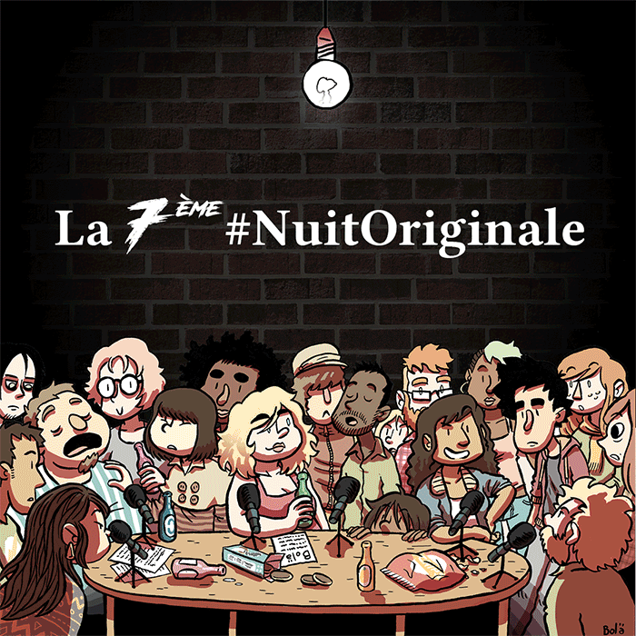 [Live] La 7e Nuit Originale avec les Frenchnerdiens : 12 et 13 novembre 2016 Source