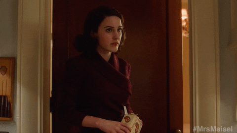 Rachel Brosnahan Miriam GIF by The Marvelous Mrs. Maisel