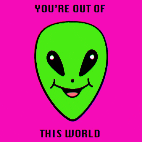 Out Of This World Love GIF by NICOLE DONUT