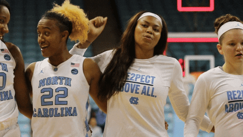 College Basketball GIF by UNC Tar Heels