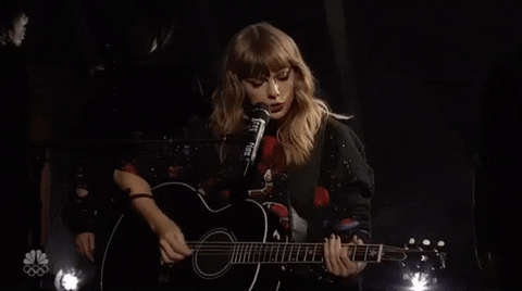 Taylor Swift Singing GIF by Saturday Night Live - Find & Share on GIPHY