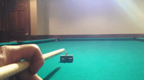 trick shot billiards game