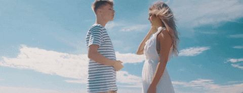 Blue Sky Singing GIF by HRVY - Find & Share on GIPHY