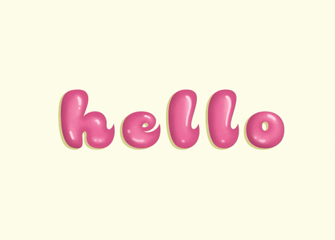 Image result for hello gif pink