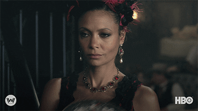Fanning Thandie Newton GIF by Westworld HBO - Find & Share on GIPHY