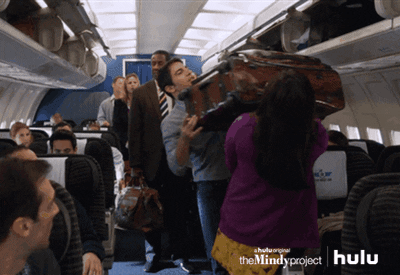 Traveling The Mindy Project GIF by HULU - Find & Share on GIPHY