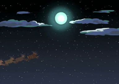 South Park moon santa reindeer sleigh