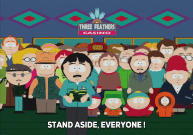 Stand Aside Eric Cartman GIF by South Park  - Find & Share on GIPHY