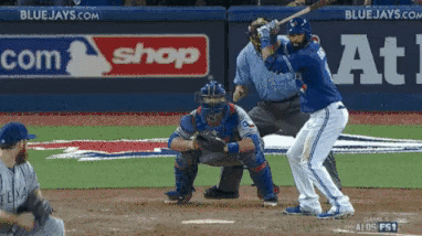 Toronto Blue Jays Bat Flip GIF by MLB - Find & Share on GIPHY