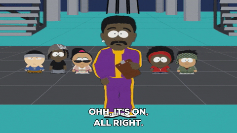 Image result for dance off gif southpark