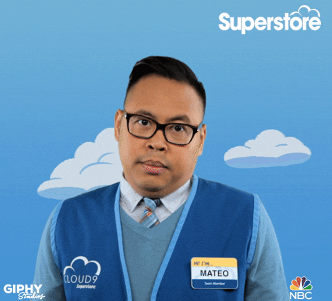 Frustrated Nico Santos GIF by Superstore