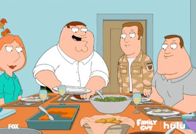 giphy gif thanksgiving family guy plate stuffing gifs fill mall doing done something never america recipes fox find