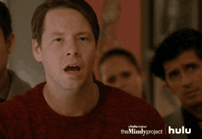 HULU the mindy project face palm ike barinholtz morgan tookers