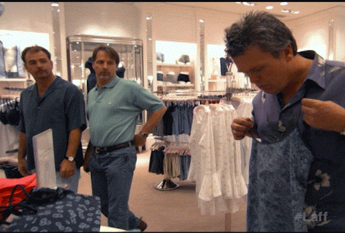Laff shopping clothes cross dressing jeff foxworthy