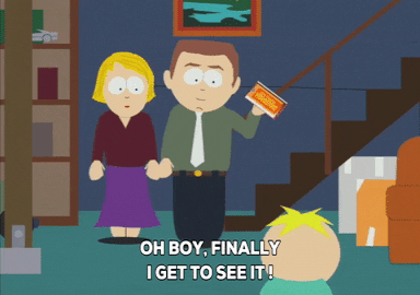 Scared Butters Stotch GIF by South Park 