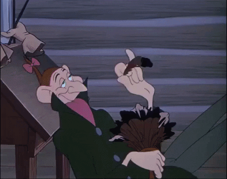 Ichabod Crane Daydreaming GIF