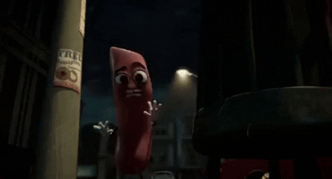 Scared Scream GIF by Sausage Party  - Find & Share on GIPHY